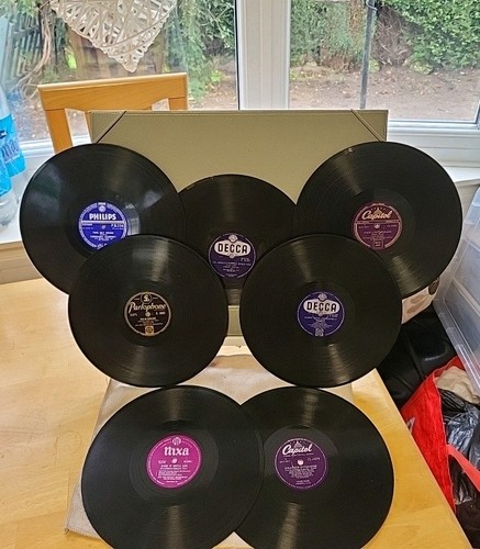 Vintage lot records 78 - 7,