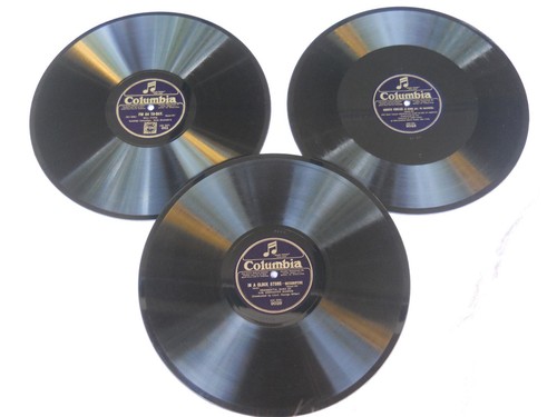 Set vintage 78 columbia - set, of