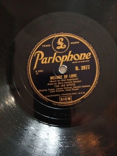 Ink spots melody love 78 - melody,