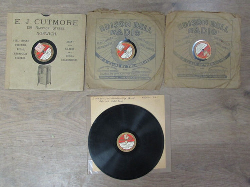 Shellac 78s records - 78s, inch