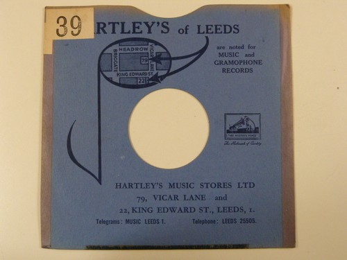 Rpm inch card - 78,