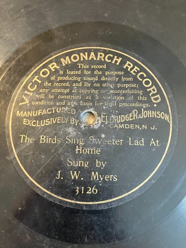 Victor monarch side 78rpm - victor,