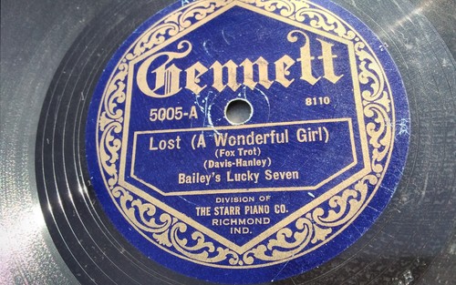 Bailey lucky seven 78rpm - lucky,