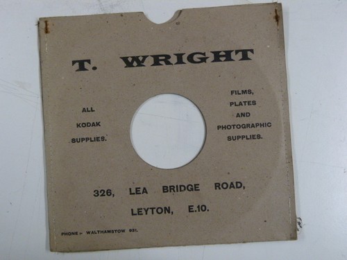 Rpm inch card - 78,