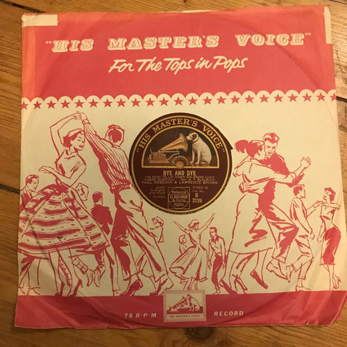 78rpm paul robeson were - robeson, you