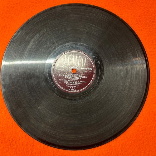 Brother bones 78rpm single - brother,