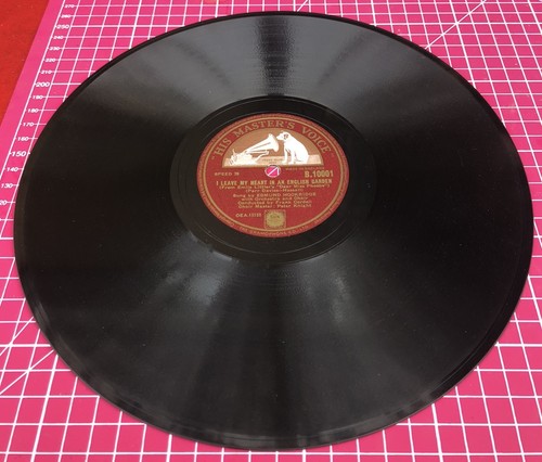 Inch rpm shellac - 78, record