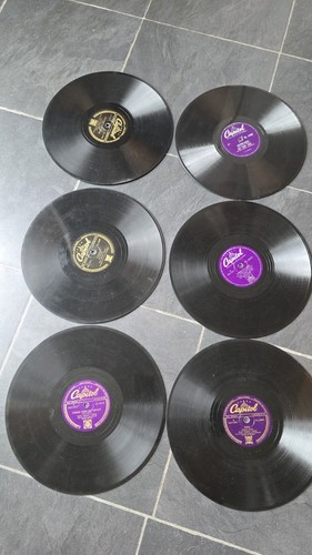 Nat king cole shellac record - shellac,
