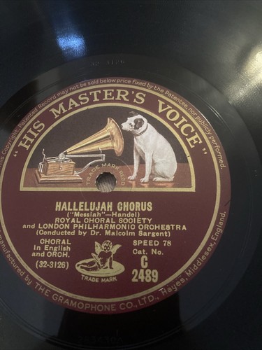 Hallelujah chorus glory - hallelujah,